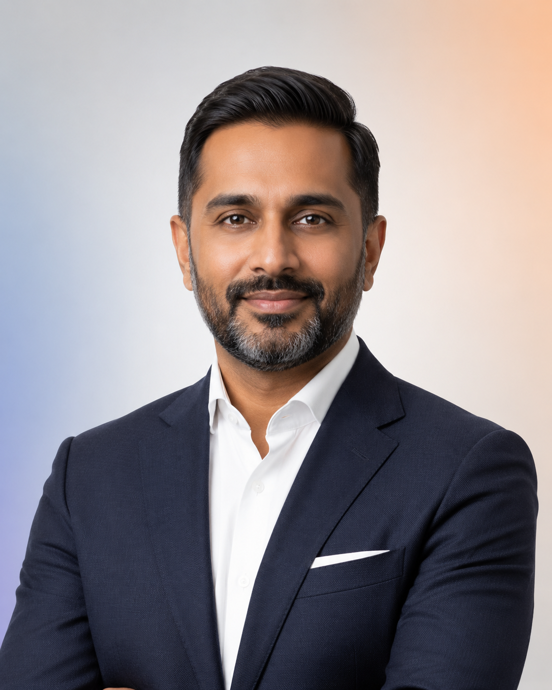 Executive portrait for Sashi Kant Yadav, CFO